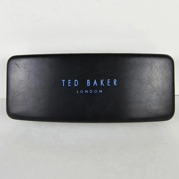 Ted Baker London black hard shell eyeglass/sunglass case - Picture 1 of 6